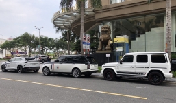 Minh Nhựa mang dàn siêu xe trăm tỷ đổ bộ miền Trung sau đám cưới con gái