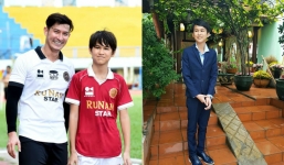Con trai Huy Khánh 13 tuổi đã ra dáng ‘soái ca’, sở hữu chiều cao vượt trội