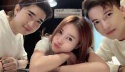 Bức ảnh Lan Ngọc chụp chung với 2 người tình tin đồn gây sốt MXH