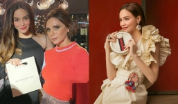 Hồ Ngọc Hà ứng xử thông minh khi được khen thần thái át cả vợ Beckham