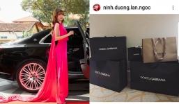 Lan Ngọc chơi trội tự chi tiền mua loạt đồ hàng hiệu nhân dịp 20/10