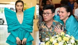 Hồ Ngọc Hà nổi bật với đầm khoét sâu táo bạo, chụp ảnh thân mật bên Quang Linh