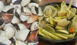 Tuyệt chiêu làm ngao sạch, nhả hết sạn cát: Dùng dầu ăn rất hiệu quả