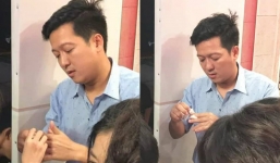 Trường Giang phờ phạc, mệt mỏi sau chấn thương chảy máu trên tay