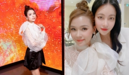 Sam xinh đẹp lấn át cả mỹ nhân Hàn Quốc trong lần đầu gặp mặt