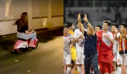 Mỹ Tâm lái ‘siêu xe’ màu hồng đi bão mừng U22 Việt Nam vô địch gây sốt CĐM