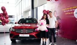 Bùi Tiến Dũng chi tiền tỷ, thưởng lớn cho vợ sau khi sinh con gái đầu lòng