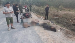 Ô tô đâm vào xe máy đi ngược chiều khiến 2 người tử vong tại chỗ