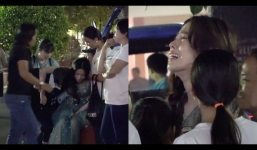 Nam Em lộ ảnh khóc nức nở, đứng không vững phải nhờ đến người dìu 