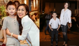 Bạn thân của Tăng Thanh Hà khoe con trai 9 tuổi, điển trai chuẩn soái ca