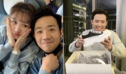 Trấn Thành được hoa hậu tặng quà, Hari Won ‘đá xoáy’ cực gắt
