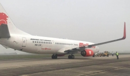 Máy bay gặp sự cố, phải hạ cánh khẩn cấp tại sân bay Nội Bài