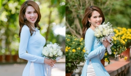 Chán bikini hở hang, Ngọc Trinh diện áo dài chứng minh đẳng cấp nhan sắc