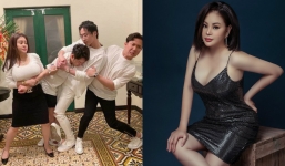 Danh hài Lê Giang lộ vòng 1 đồ sộ, choáng ngợp khung hình trong sinh nhật Trấn Thành