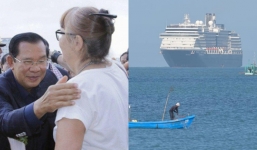 Campuchia lên tiếng về 2000 người trên du thuyền bị 5 nước ‘hắt hủi’ có ca nhiễm Covid-19