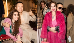 Vũ Khắc Tiệp lên đồ sang chảnh, ôm chặt nữ tỷ phú sau ồn ào trốn nợ tiền tỷ