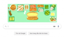 Bánh mì Việt Nam được tôn vinh trên trang chủ Google