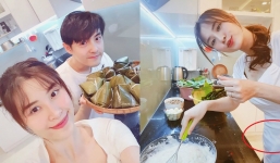 Đông Nhi khoe ảnh vào bếp nấu ăn, vòng 2 gây chú ý sau tin đồn mang thai