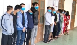 Thanh Hóa bắt giữ 9 thanh niên tụ tập hát karaoke, sử dụng ma túy