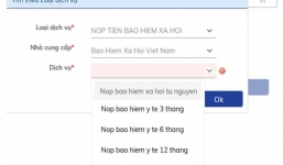 Triển khai dịch vụ nộp tiền trực tuyến trong lĩnh vực BHXH, BHYT