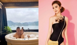 Jennifer Phạm táo bạo khoe ảnh tắm chung bồn với ông xã doanh nhân