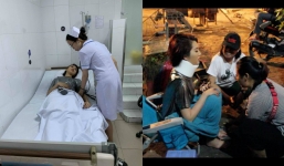 Bạn thân Nhã Phương tiết lộ bị chấn thương cổ, gãy mũi phải nhập viện cấp cứu