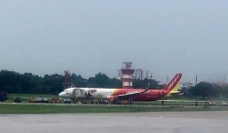 Máy bay Vietjet lao khỏi đường băng, Tân Sơn Nhất tạm thời đóng cửa