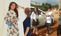 Nhã Phương bị chụp trộm bằng camera thường, nhan sắc thật gây xôn xao