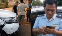 Phó chi cục hải quan Bình Phước nghi say xỉn, gây tai nạn rồi bỏ chạy