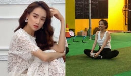 Nhã Phương lộ ảnh hậu trường: Cánh tay khẳng khiu, khuôn mặt còn đáng lo hơn