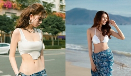 Thanh Hằng vượt mặt Ngọc Trinh, lập kỷ lục về số đo vòng eo trong showbiz