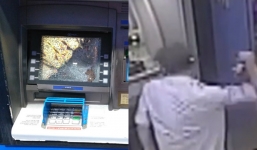 TP.HCM: Thanh niên xách búa đến đập vỡ máy ATM vì bị nuốt thẻ khi rút tiền 