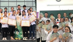 Một lớp 12 Vĩnh Phúc nhận ‘cơn mưa’ tiền thưởng, thành tích học tập quá 'khủng'