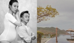 Vợ Cường Đô la liều lĩnh làm điều nguy hiểm khi bụng bầu đã lớn