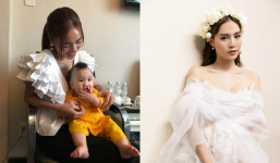 Lan Ngọc đăng ảnh bế một bé gái, câu chuyện đằng sau càng gây xúc động