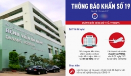 Bộ Y tế ra thông báo khẩn số 19, truy tìm người tới BV Đà Nẵng và đi chuyến bay VN166