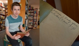 Cậu bé nhận được quyển sách 100 năm tuổi, vô tình phát hiện bí ẩn khó tin thế kỷ trước