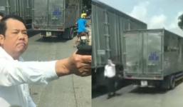 Vụ Giám đốc doanh nghiệp rút ‘hàng nóng’ đe dọa tài xế: Thu được chứng cứ mới