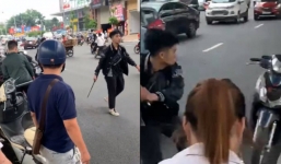 Hà Nội: Triệu tập nam thanh niên hành xử như giang hồ với bà bầu sau va chạm giao thông