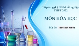 Đáp án môn Hóa học kì thi tốt nghiệp THPT 2022 tất cả các mã đề nhanh nhất, chính xác nhất