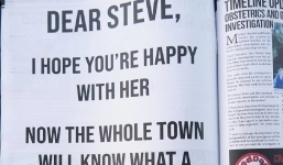 Người phụ nữ chạy quảng cáo tố bạn trai ngoại tình trên báo