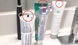 Bất ngờ trước ý nghĩa của dải màu nằm ở đáy tuýp kem đánh răng