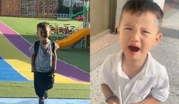 Bé trai đi học ngày nào cũng nước mắt đầm đìa vì ông làm hiệu trưởng, mẹ làm hiệu phó, bà làm căng tin