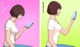 Cơ thể 'khóc thét' nếu bạn dành nhiều thời gian 'dán mắt' vào màn hình điện thoại