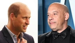 Thái tử William bị Vin Diesel soán ngôi người đàn ông hói quyến rũ nhất hành tinh