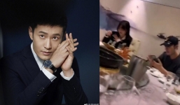 Huỳnh Hiểu Minh đưa Diệp Kha đi ăn, cố giữ khoảng cách vẫn không thoát các 'thánh soi'