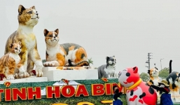 Độc lạ Tết Quý Mão 2023: Dàn linh vật mèo khắp 63 tỉnh thành đang gây bão cõi mạng