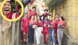 Dàn trai đẹp 'Gia đình mình vui bất thình lình' đu trend Thị Mầu khiến khán giả 'van xin'