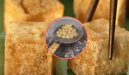 Đầu bếp mách bạn cách rán đậu giòn rụm, chỉ cần thêm một thao tác đậu để từ sáng đến chiều vẫn giòn tan