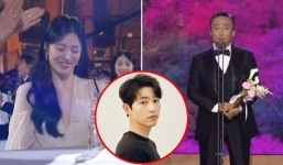 Sửng sốt khi 'ông nội Song Joong Ki réo tên cháu trai trước mặt Song Hye Kyo tại Baeksang